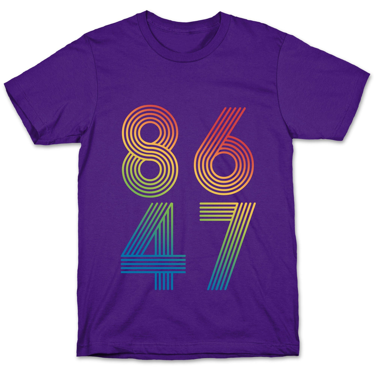 8647 Anti Trump Rainbow Unisex
