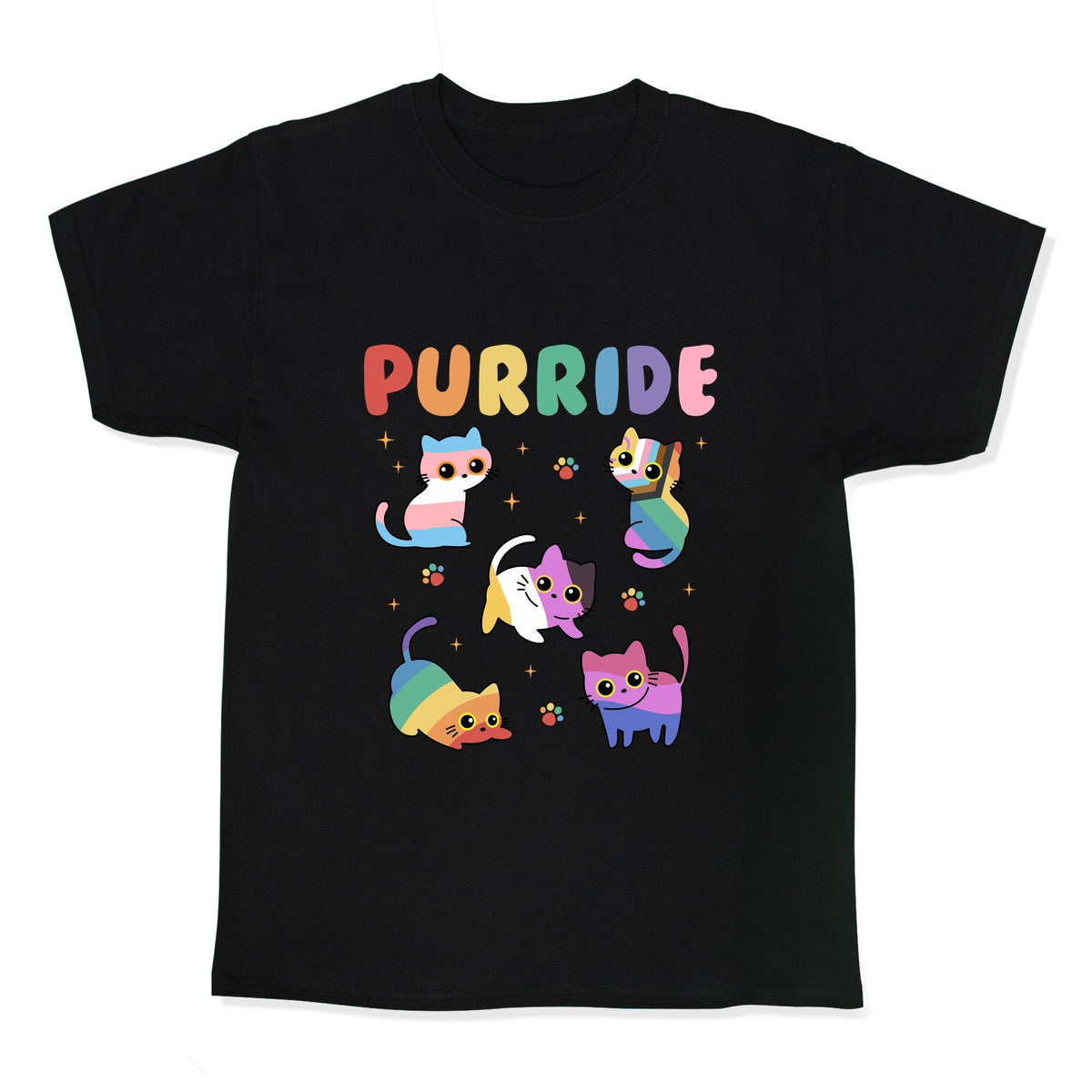 Purride Cats Pride Kids Tee Unisex