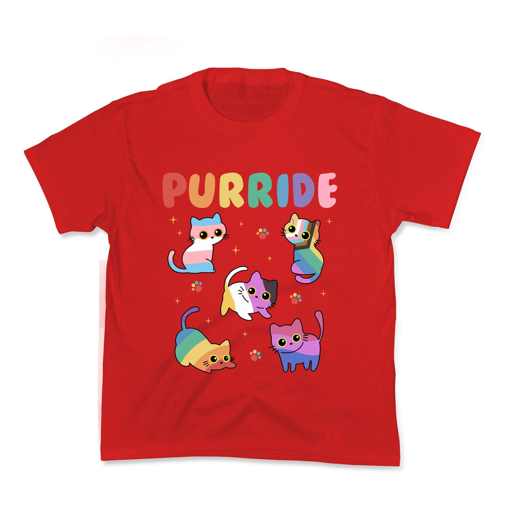 Purride Cats Pride Kids Tee Unisex