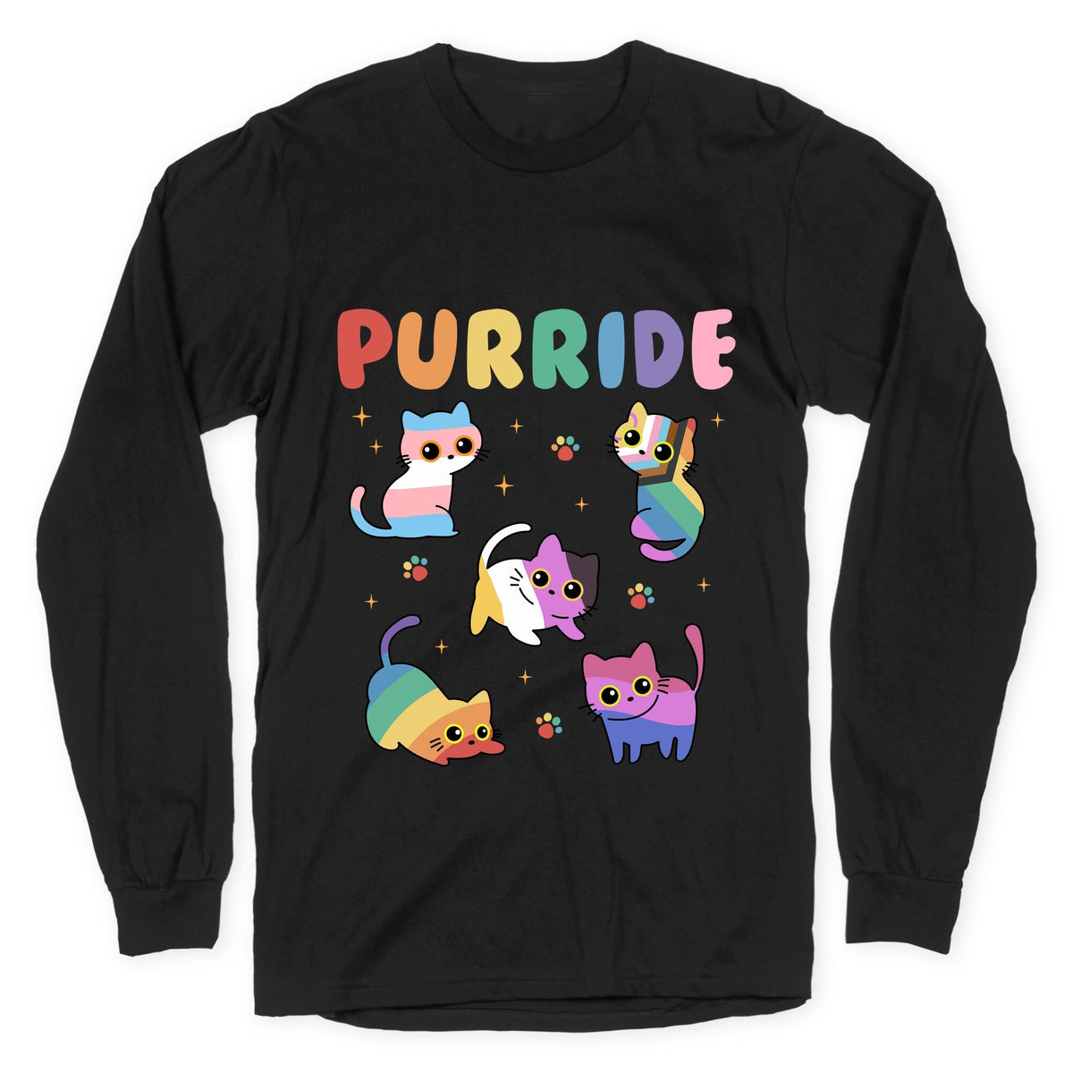 Purride Cats Pride Longsleeve Tee Unisex