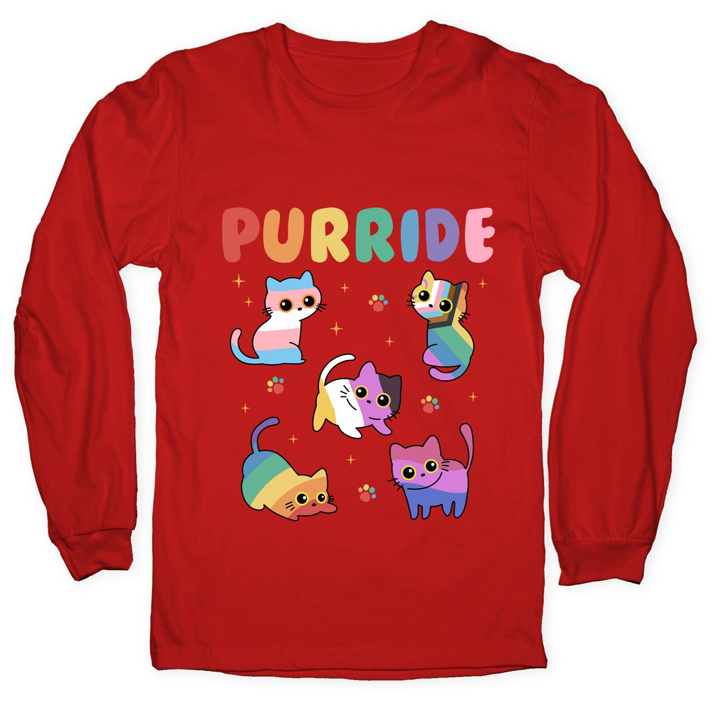 Purride Cats Pride Longsleeve Tee Unisex