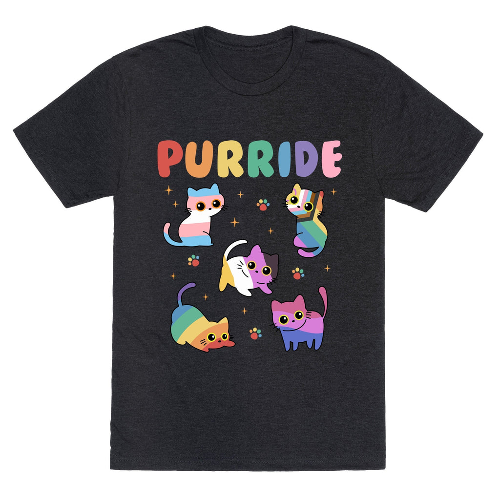 Purride Cats Pride Unisex Triblend Tee Unisex