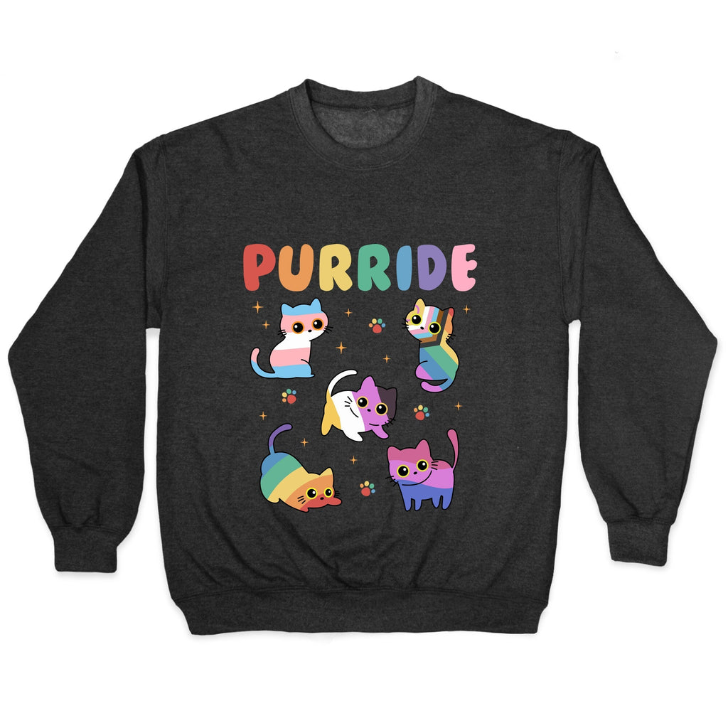 Purride Cats Pride Crewneck Unisex
