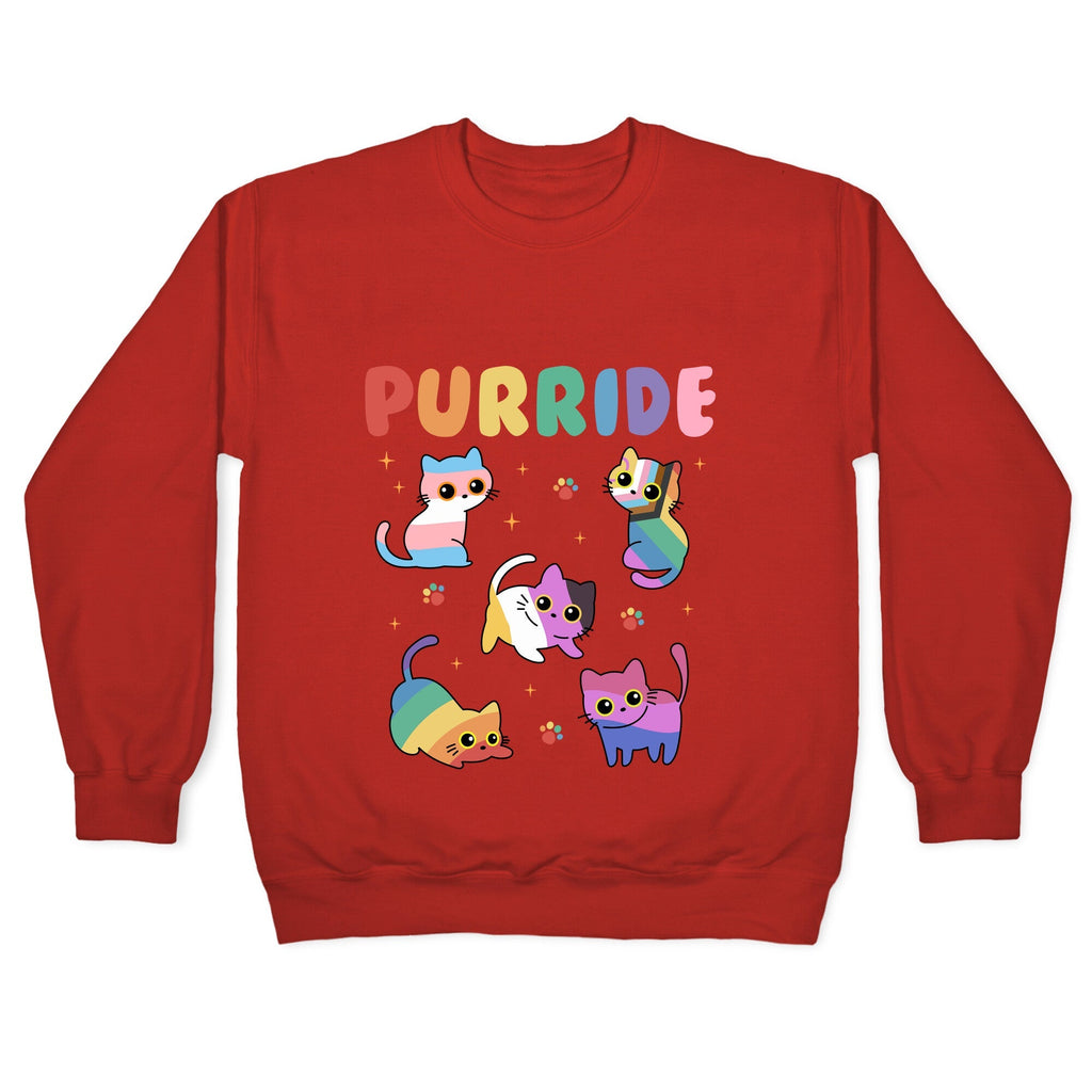 Purride Cats Pride Crewneck Unisex