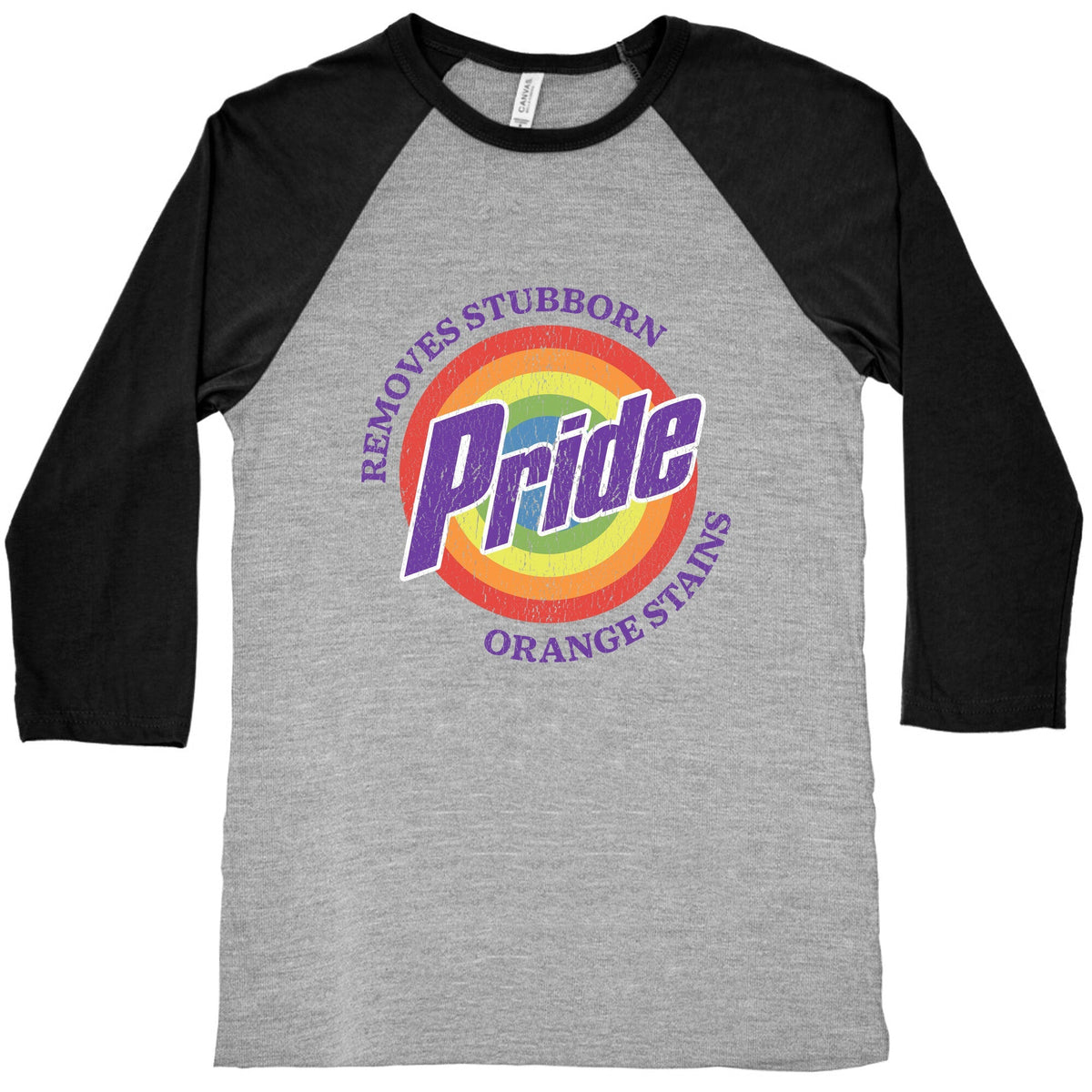 Pride Removes Orange Stains FDT Baseball Tee Unisex