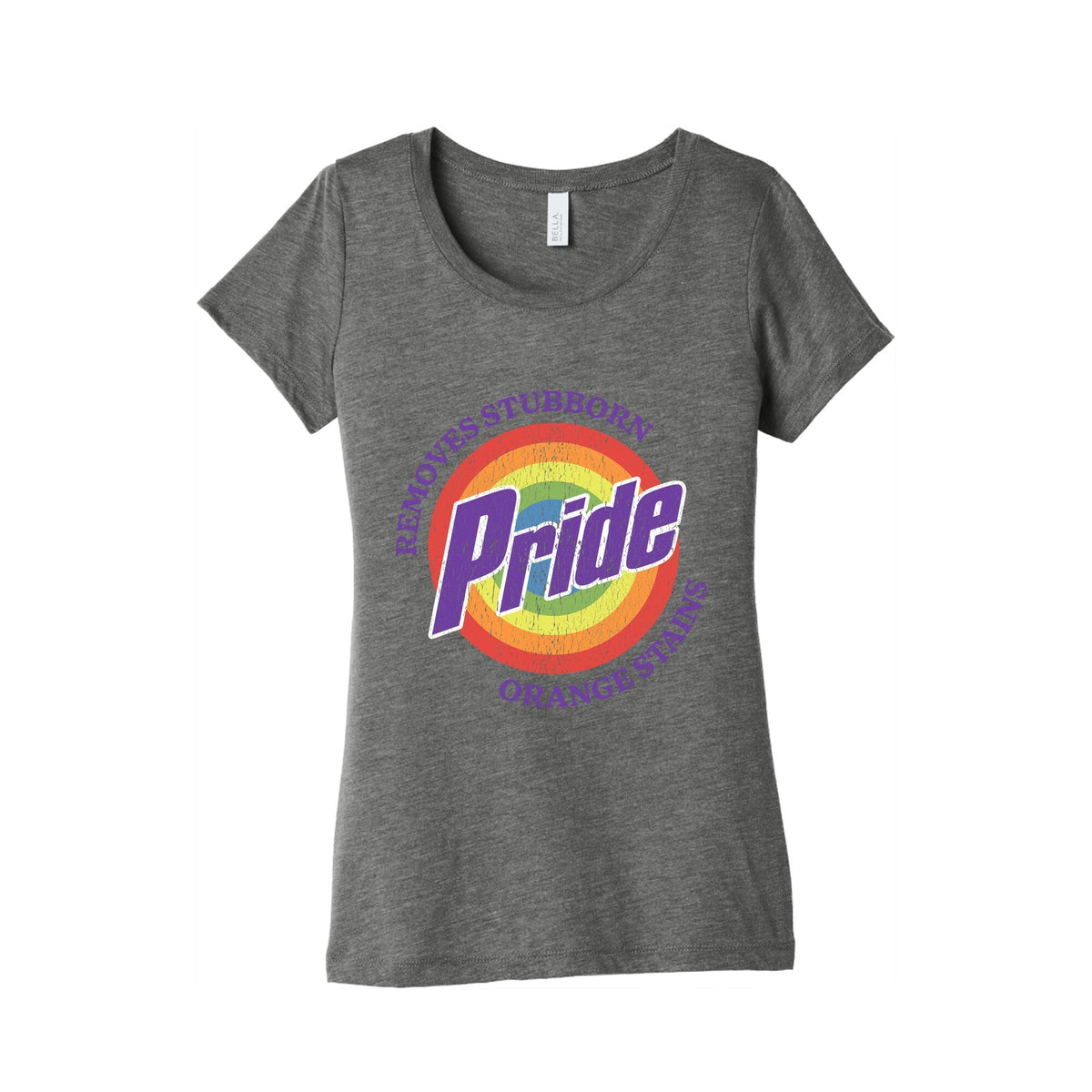 Pride Removes Orange Stains FDT Womens Triblend Tee Unisex