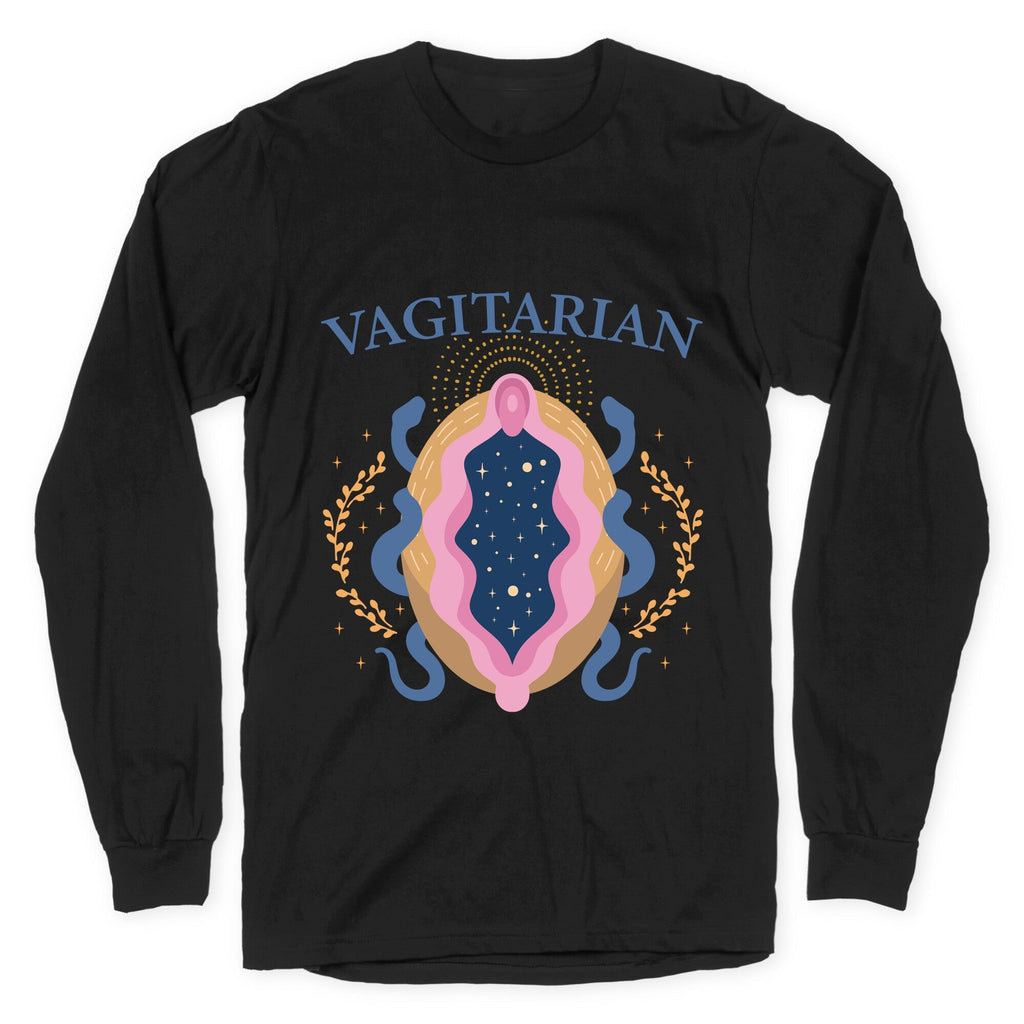 Vagitarian Lesbian Pride Longsleeve Tee Unisex