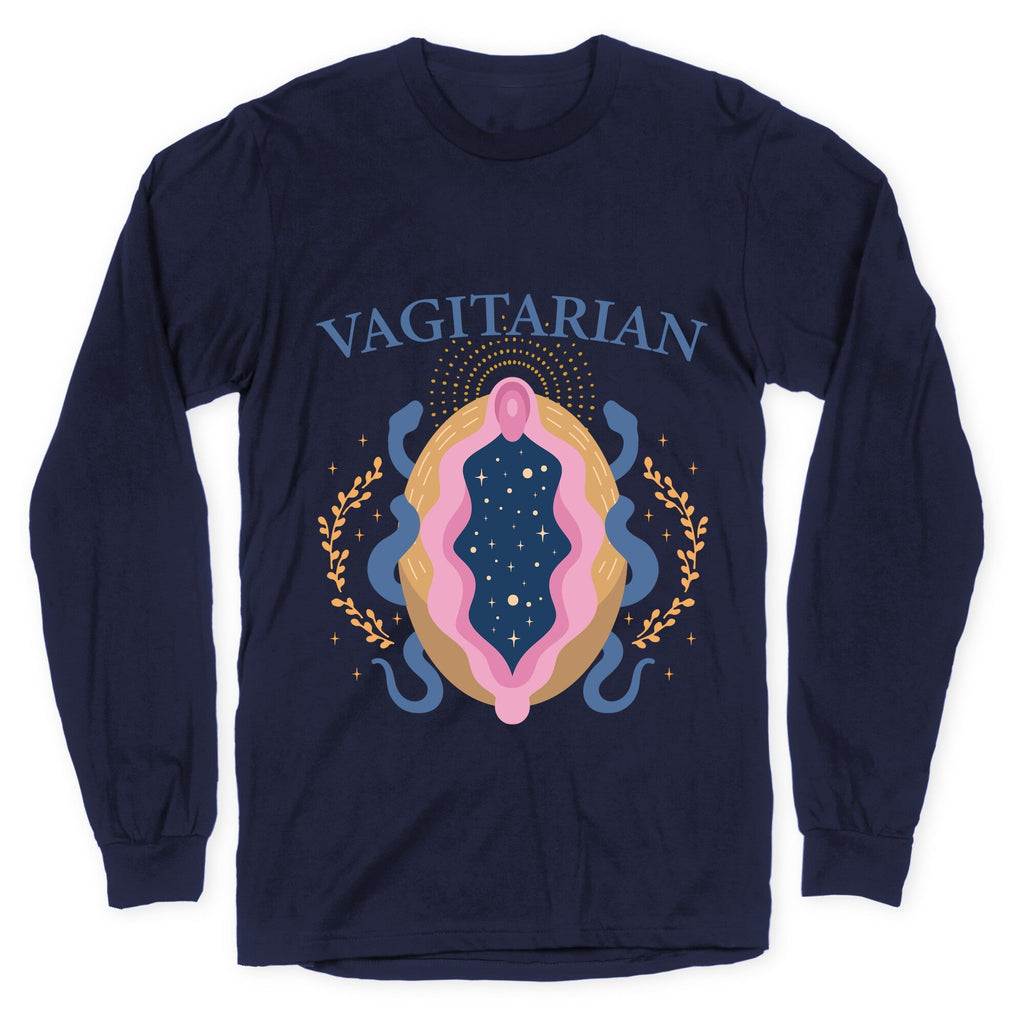 Vagitarian Lesbian Pride Longsleeve Tee Unisex