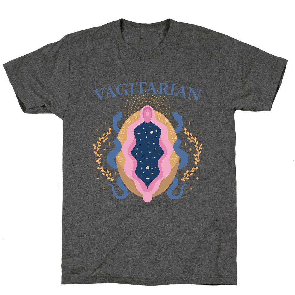 Vagitarian Lesbian Pride Unisex Triblend Tee Unisex