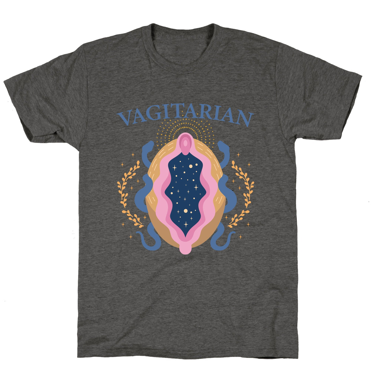Vagitarian Lesbian Pride Unisex Triblend Tee Unisex