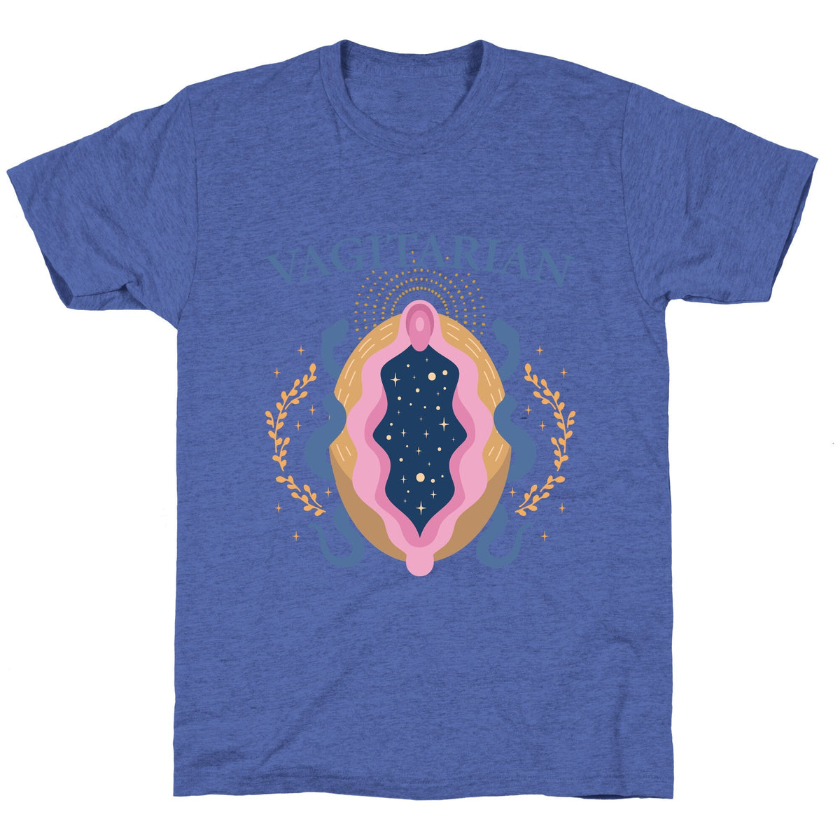 Vagitarian Lesbian Pride Unisex Triblend Tee Unisex