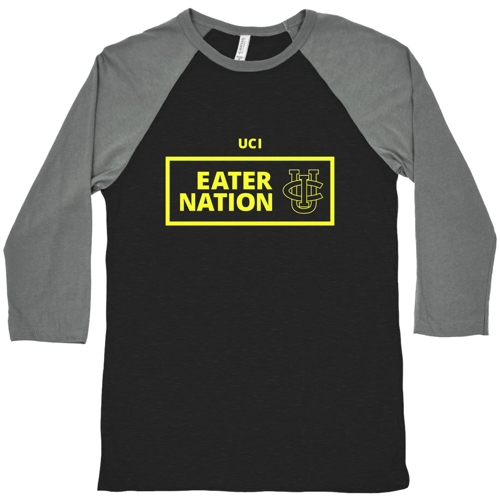 UC Irvine Eater Nation Baseball Tee Unisex
