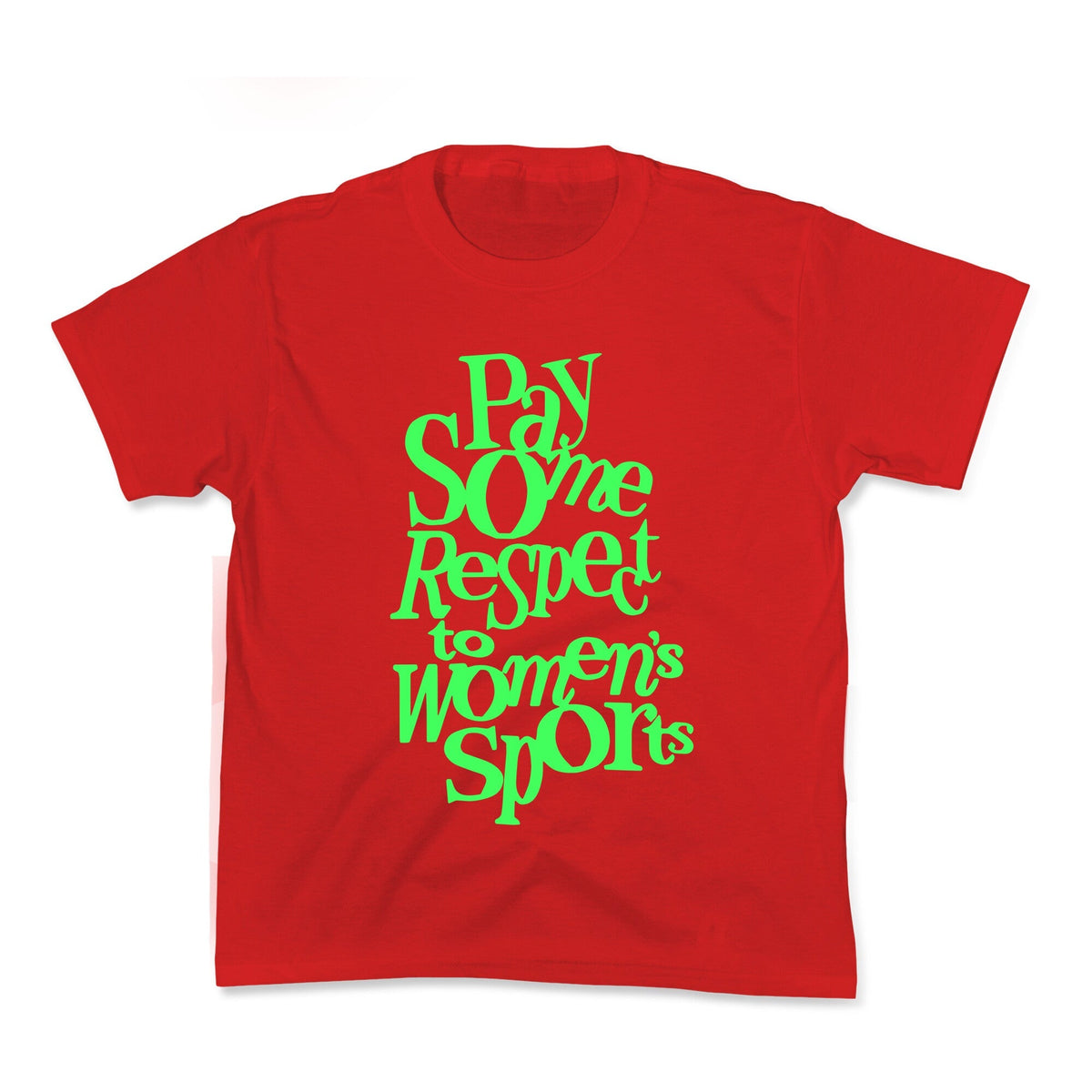 Pay Some Respect To Womens Sports Kids Tee Unisex