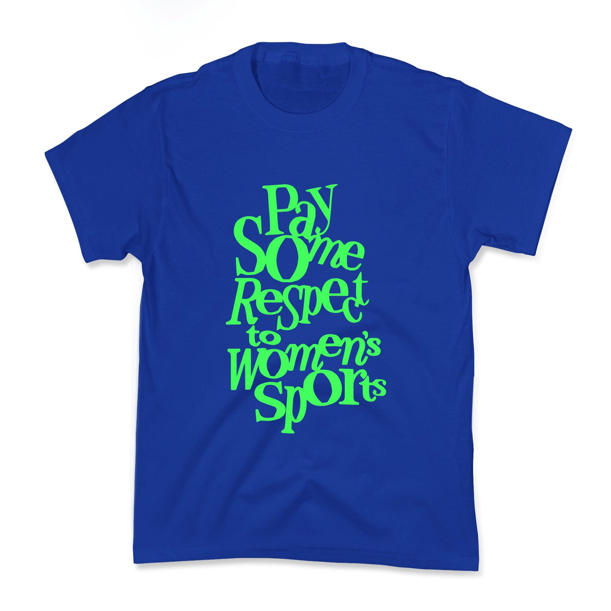 Pay Some Respect To Womens Sports Kids Tee Unisex