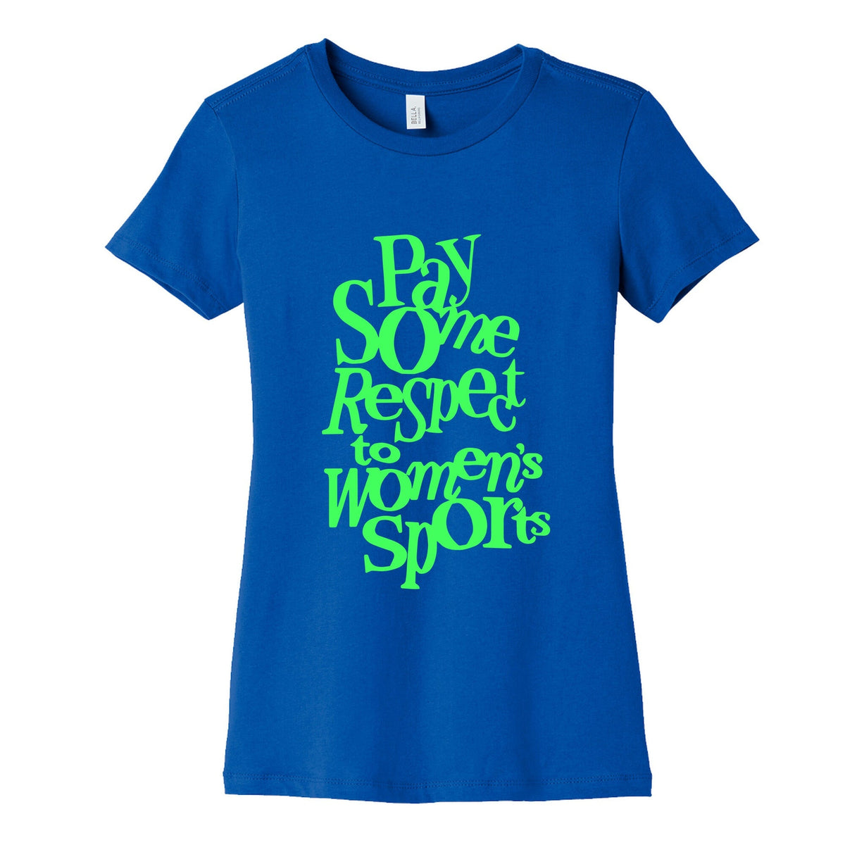 Pay Some Respect To Womens Sports Womens Cotton Tee Unisex