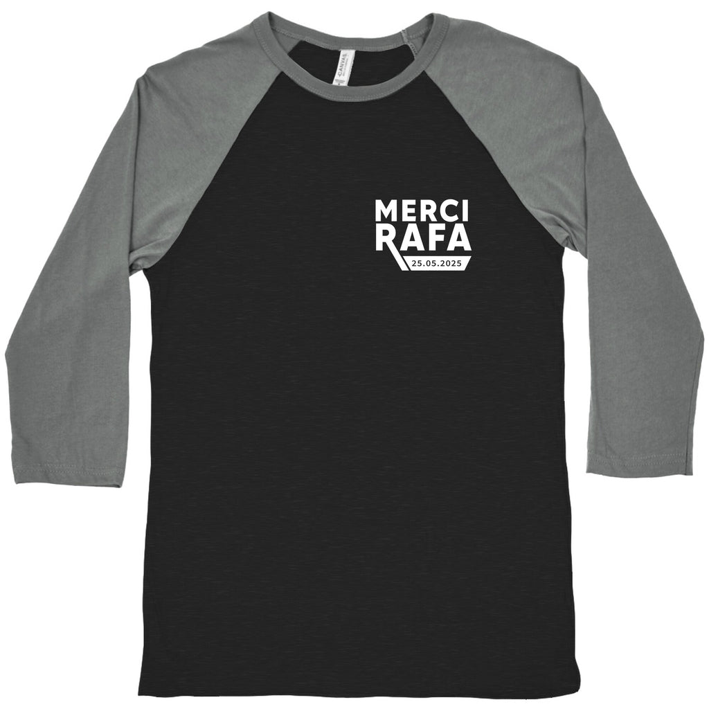Merci Rafa Baseball Tee Unisex