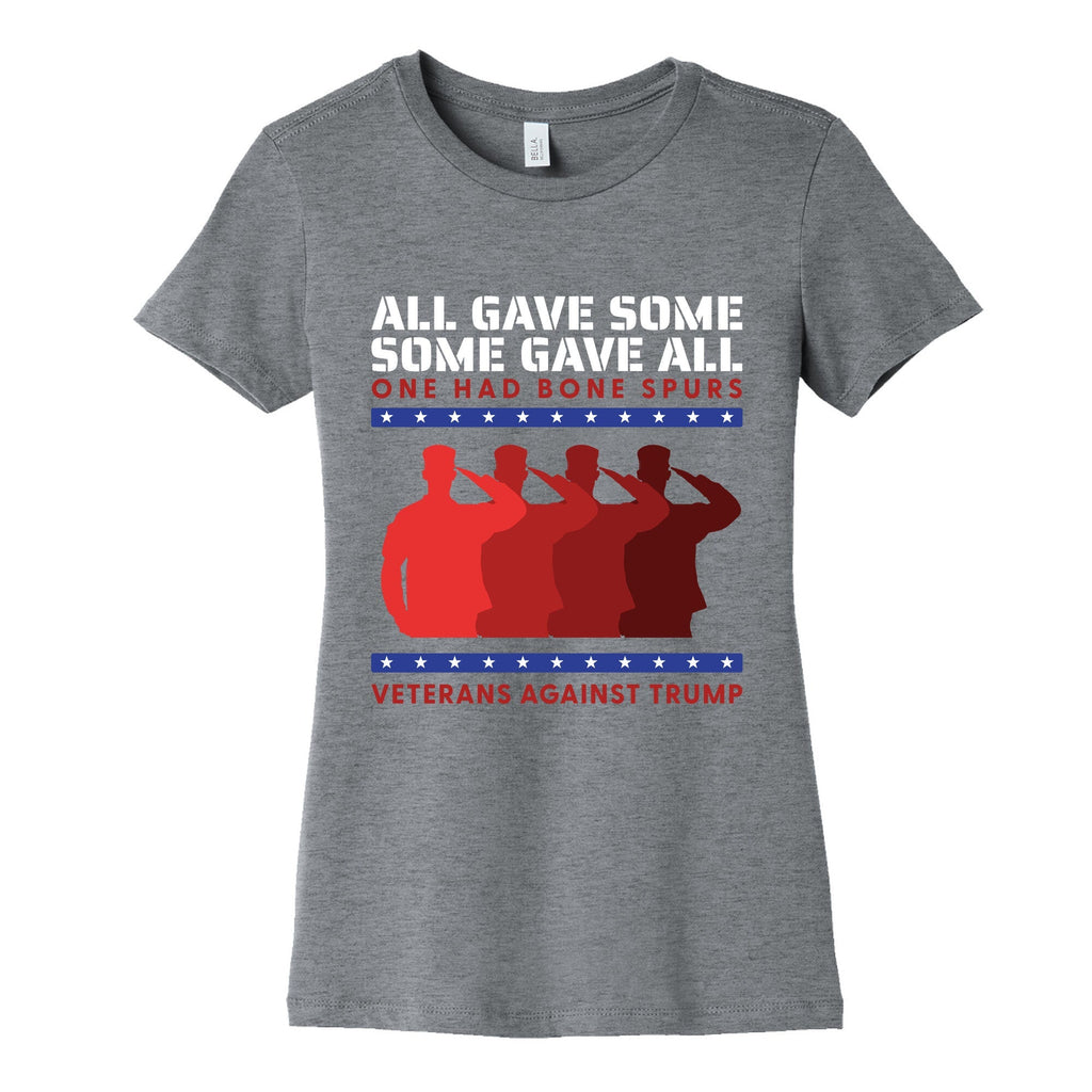 All Gave Some Anti Trump Womens Cotton Tee Unisex