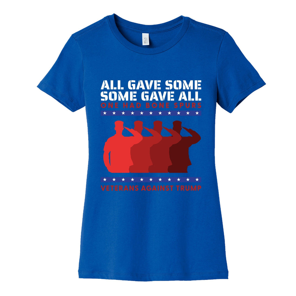 All Gave Some Anti Trump Womens Cotton Tee Unisex