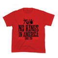No Kings In America Kids Tee Unisex