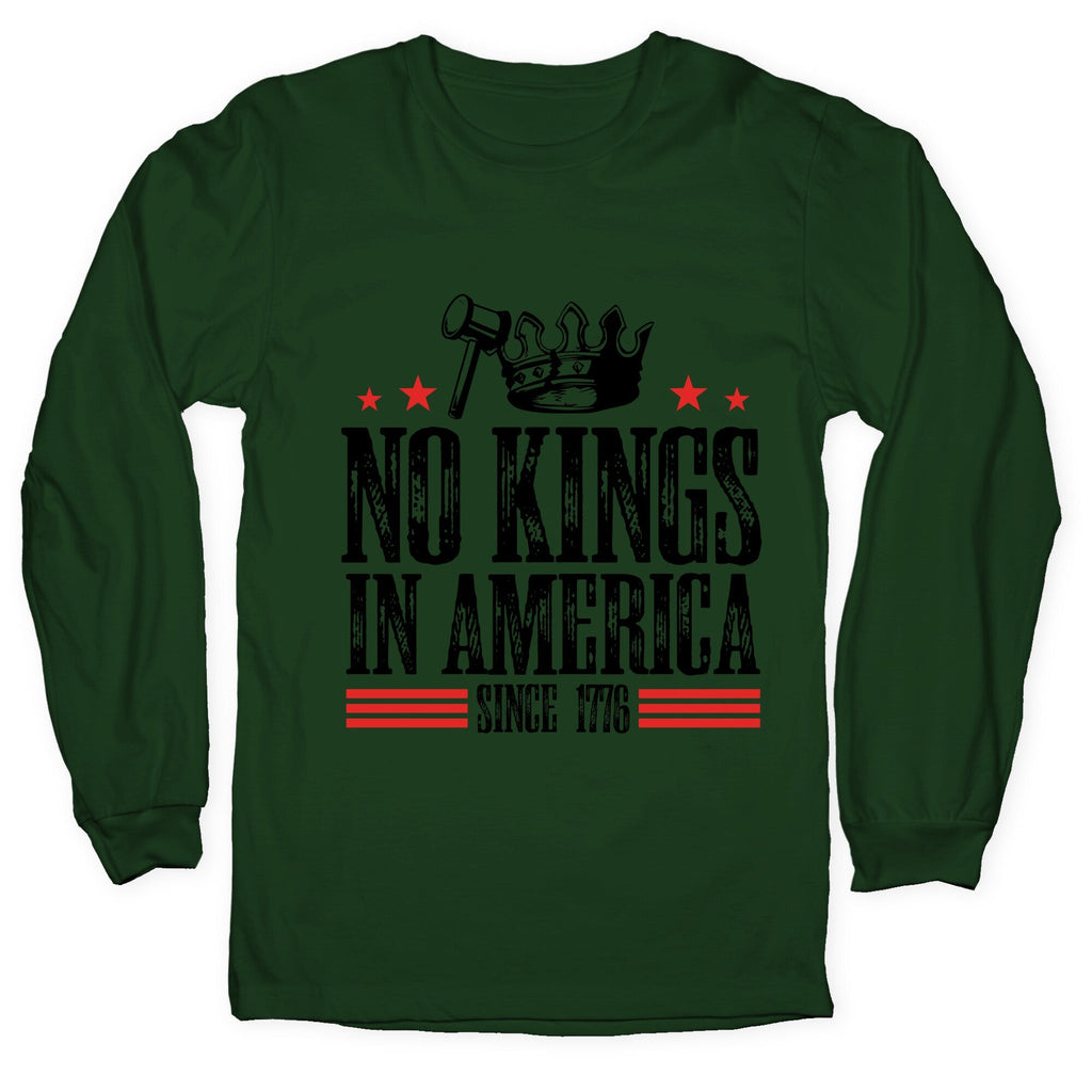 No Kings In America Longsleeve Tee Unisex