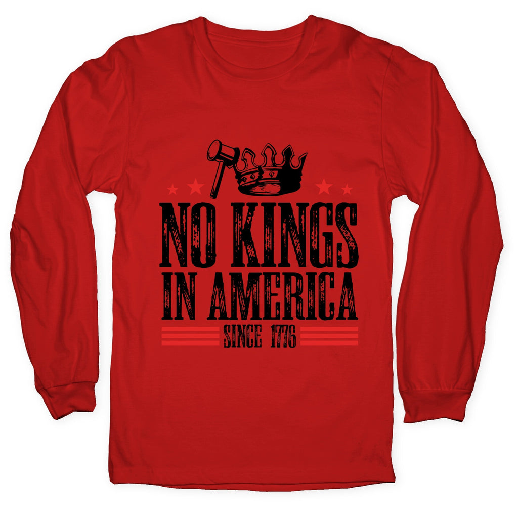 No Kings In America Longsleeve Tee Unisex