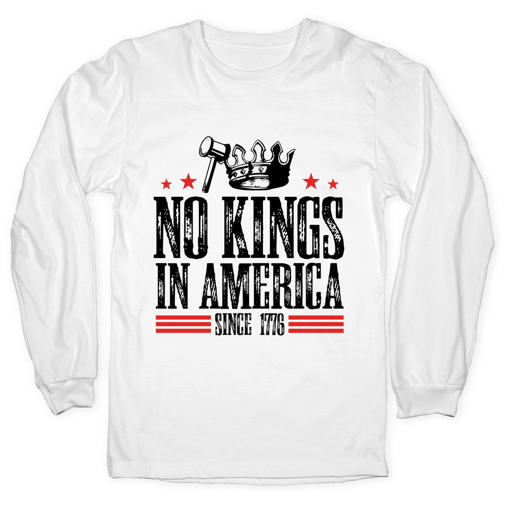 No Kings In America Longsleeve Tee Unisex