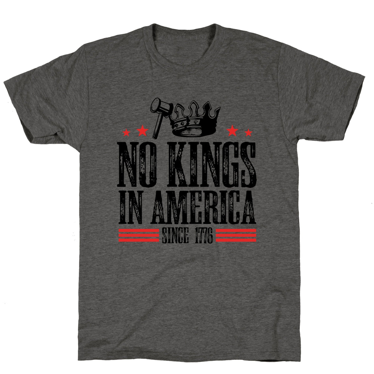 No Kings In America Unisex Triblend Tee Unisex
