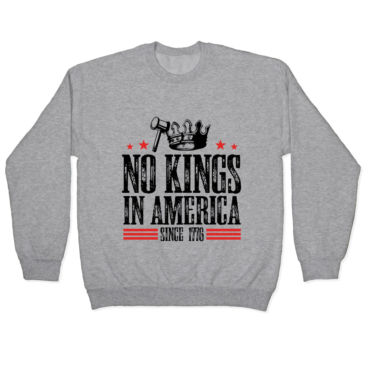 No Kings In America Crewneck Unisex