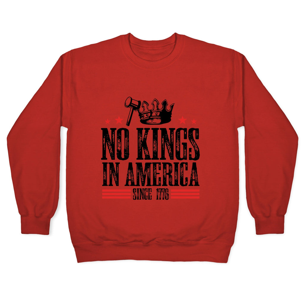 No Kings In America Crewneck Unisex