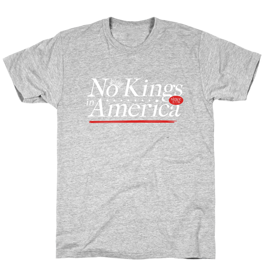 No Kings In America Anti Trump Unisex