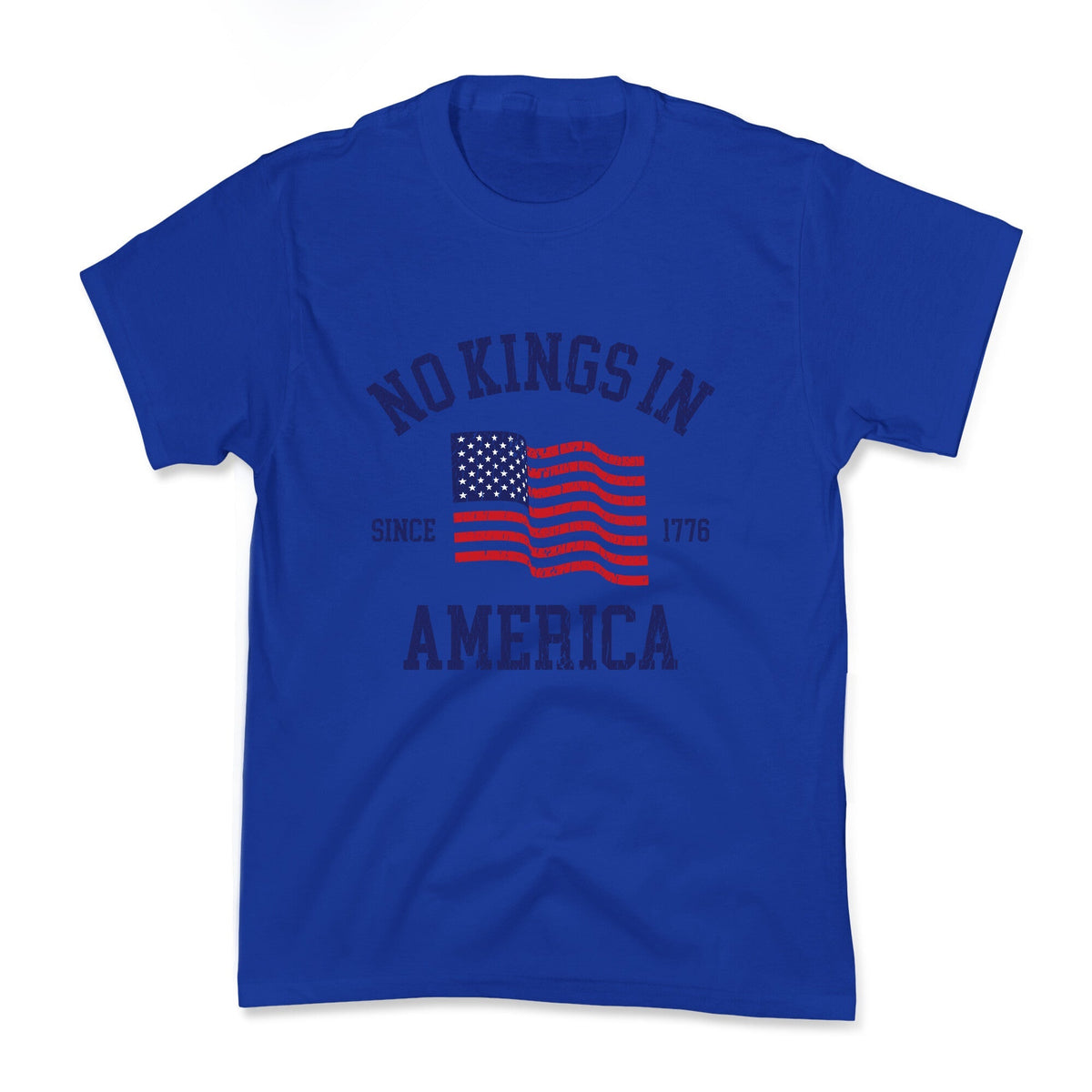 No Kings In America Since 1776 Kids Tee Unisex