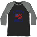 No Kings In America Since 1776 Baseball Tee Unisex