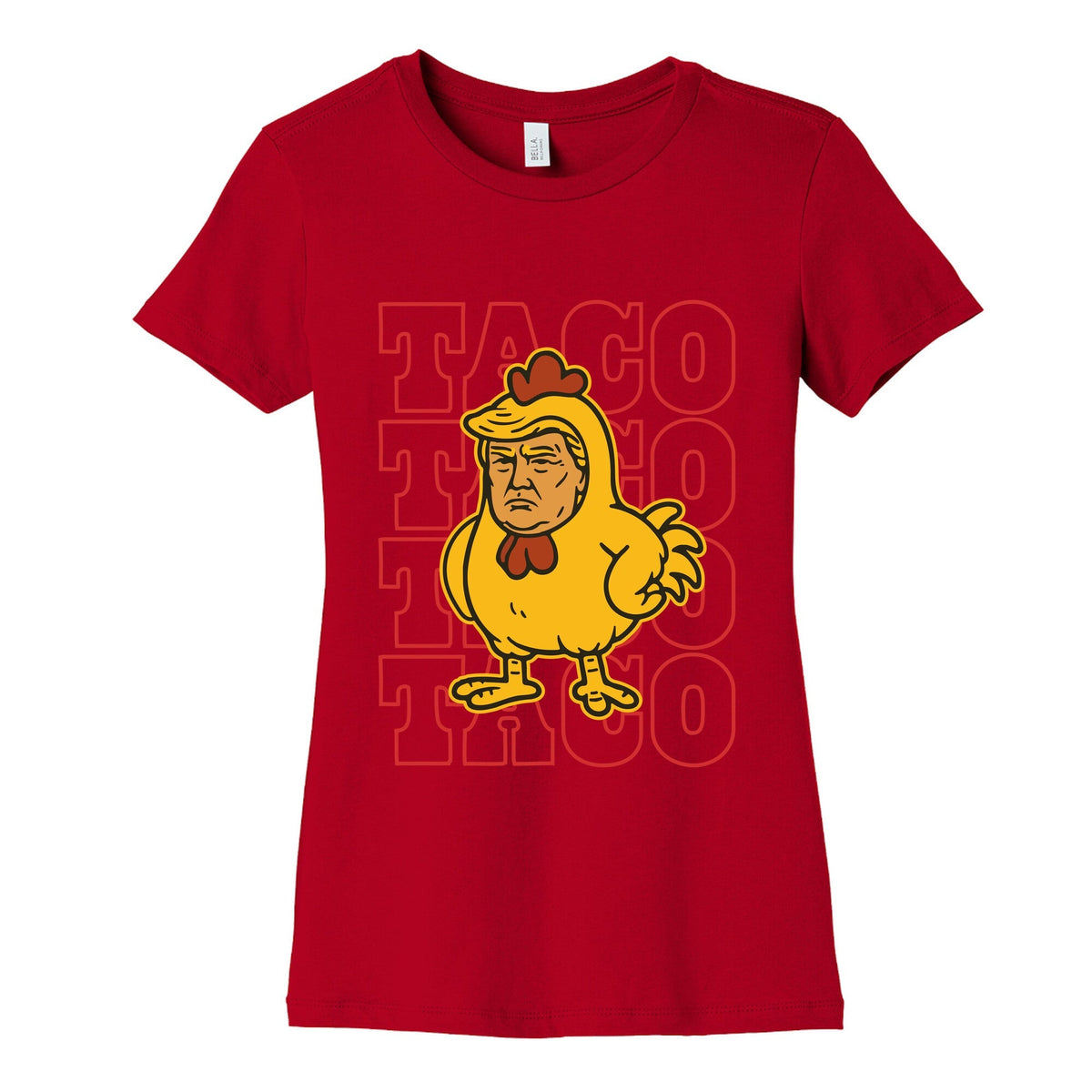 Taco Trump Womens Cotton Tee Unisex