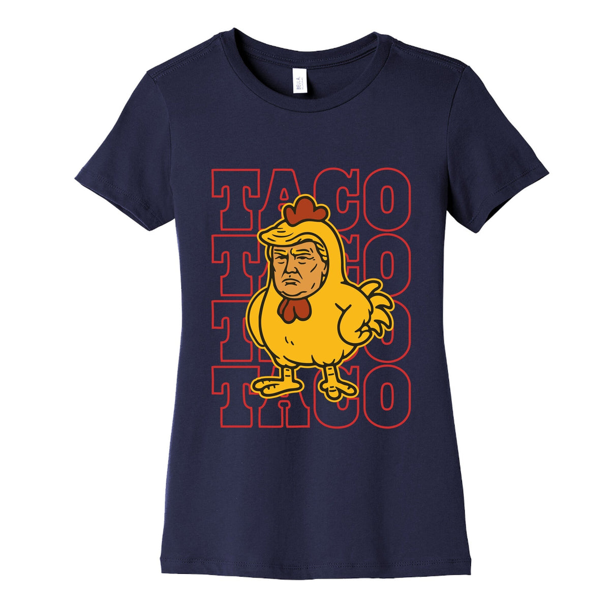 Taco Trump Womens Cotton Tee Unisex