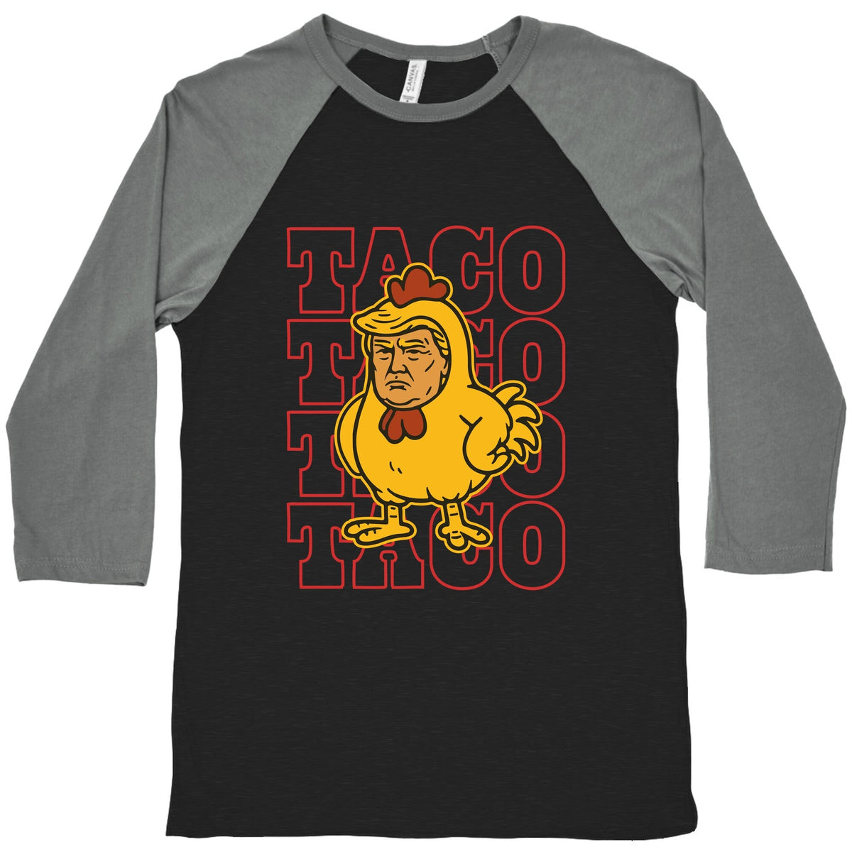 Taco Trump Baseball Tee Unisex