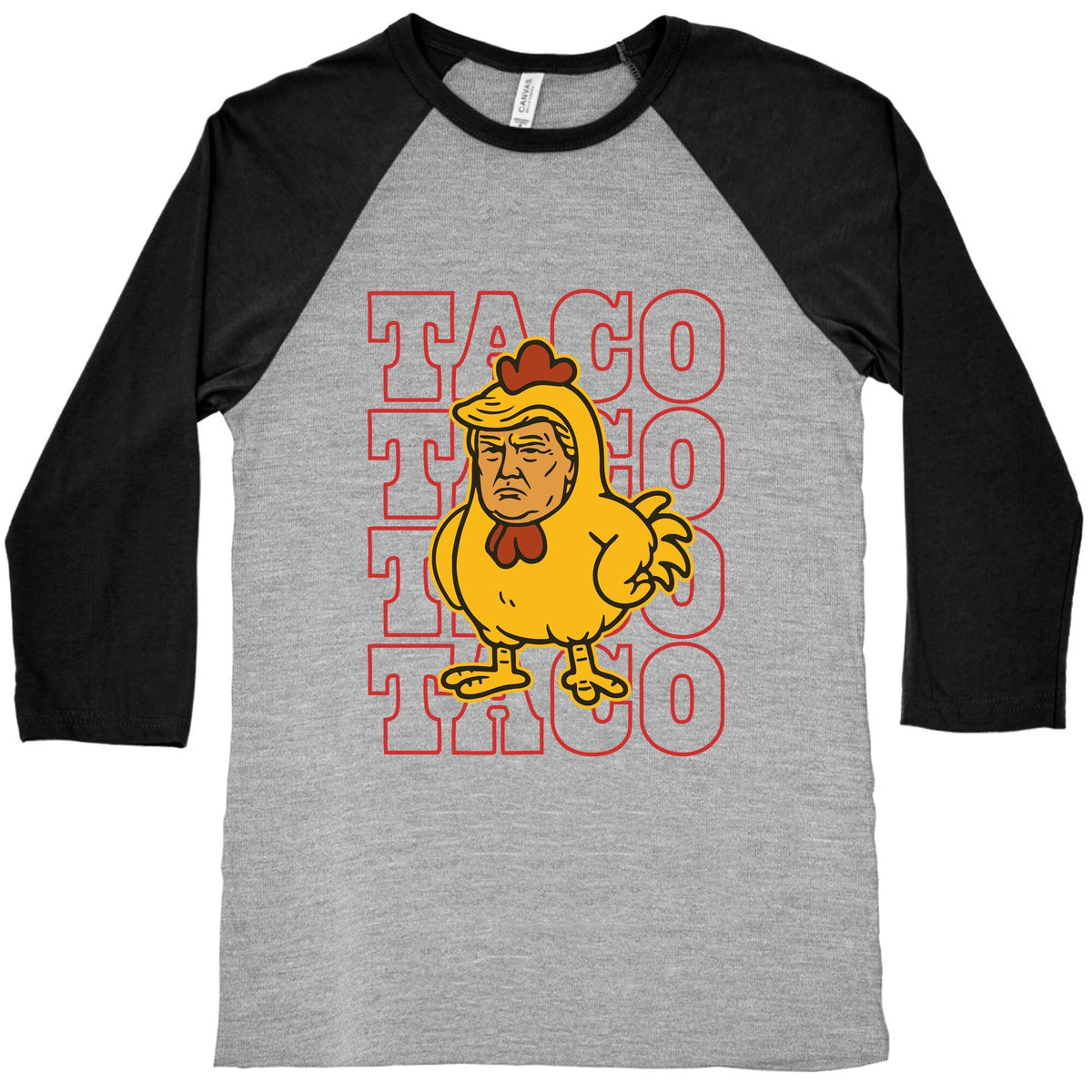 Taco Trump Baseball Tee Unisex