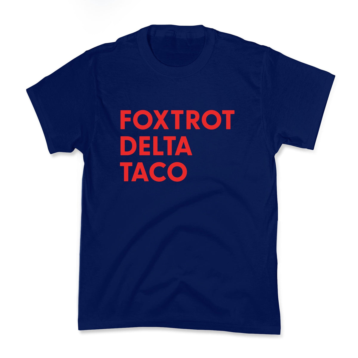 Foxtrot Delta Taco Trump Kids Tee Unisex