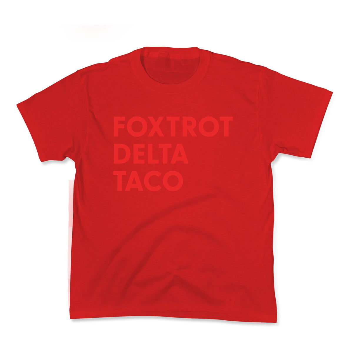 Foxtrot Delta Taco Trump Kids Tee Unisex