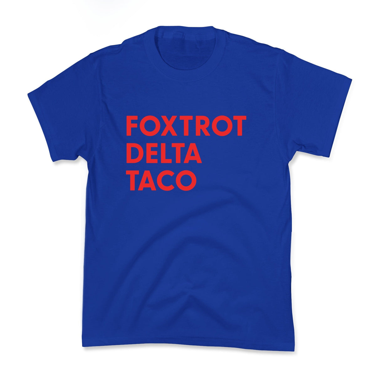 Foxtrot Delta Taco Trump Kids Tee Unisex