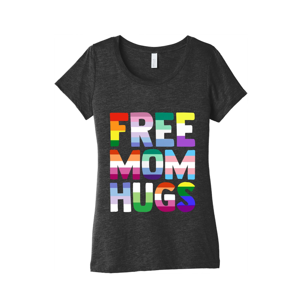 Free Mom Hugs Rainbow Womens Triblend Tee Unisex