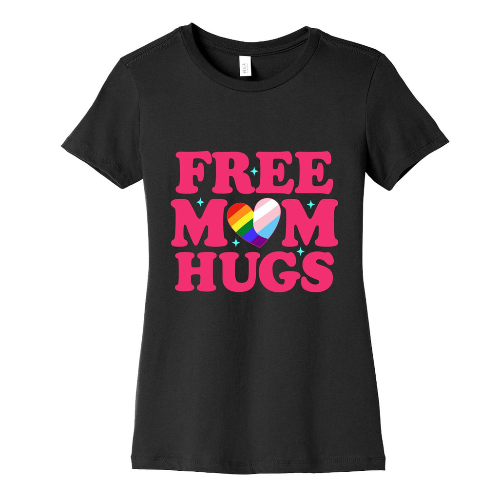 Free Mom Hugs Pride Womens Cotton Tee Unisex