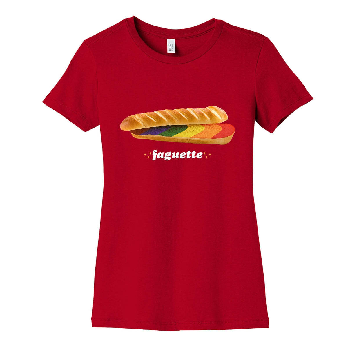 Faguette Womens Cotton Tee Unisex