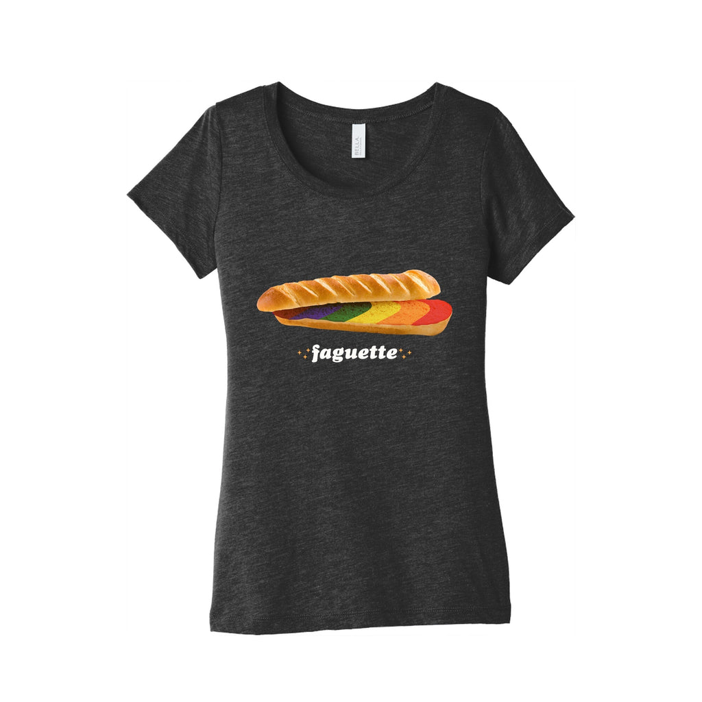 Faguette Womens Triblend Tee Unisex