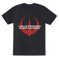 I Have Friends Everywhere Red Unisex Triblend Tee Unisex