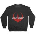 I Have Friends Everywhere Red Crewneck Unisex