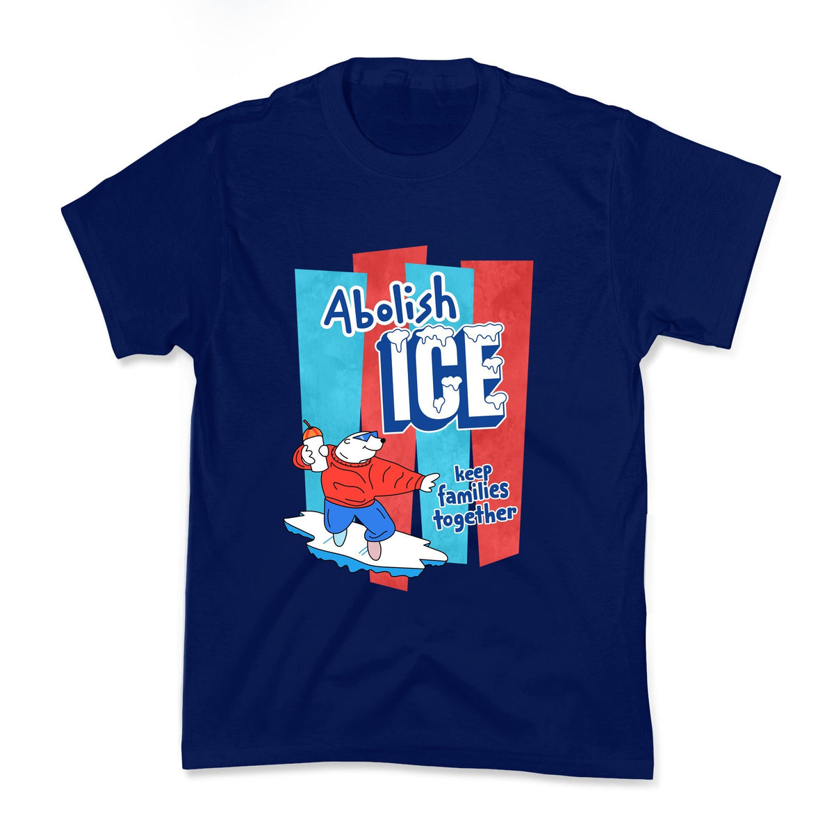 Abolish Ice Kids Tee Unisex