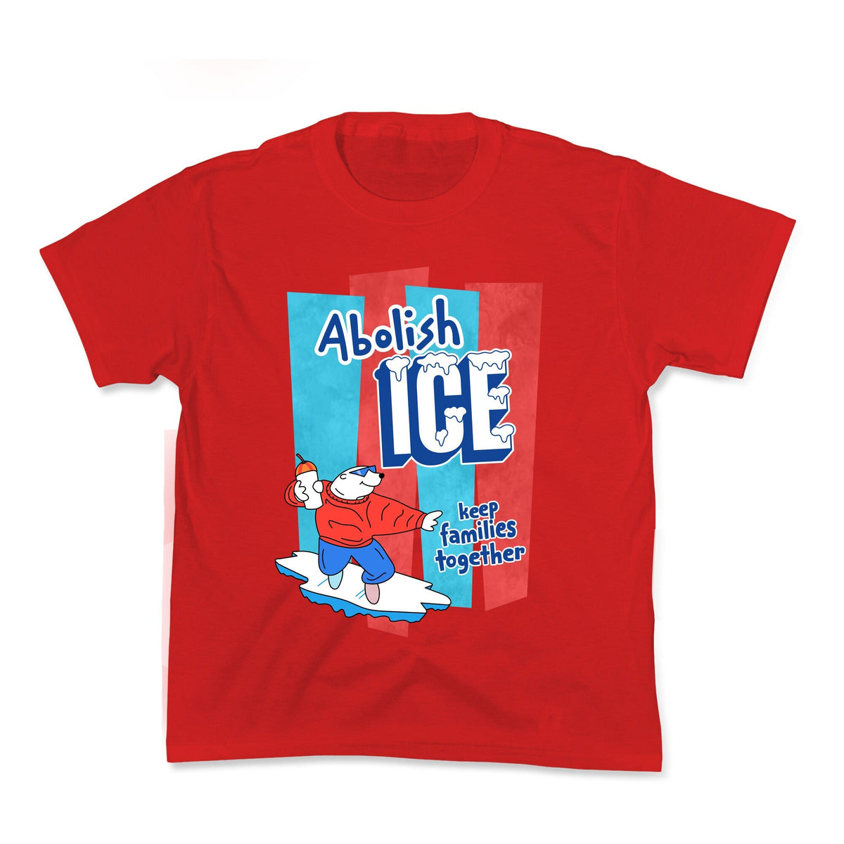 Abolish Ice Kids Tee Unisex
