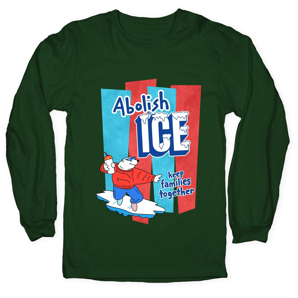 Abolish Ice Longsleeve Tee Unisex