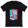 Abolish Ice V-Neck Unisex