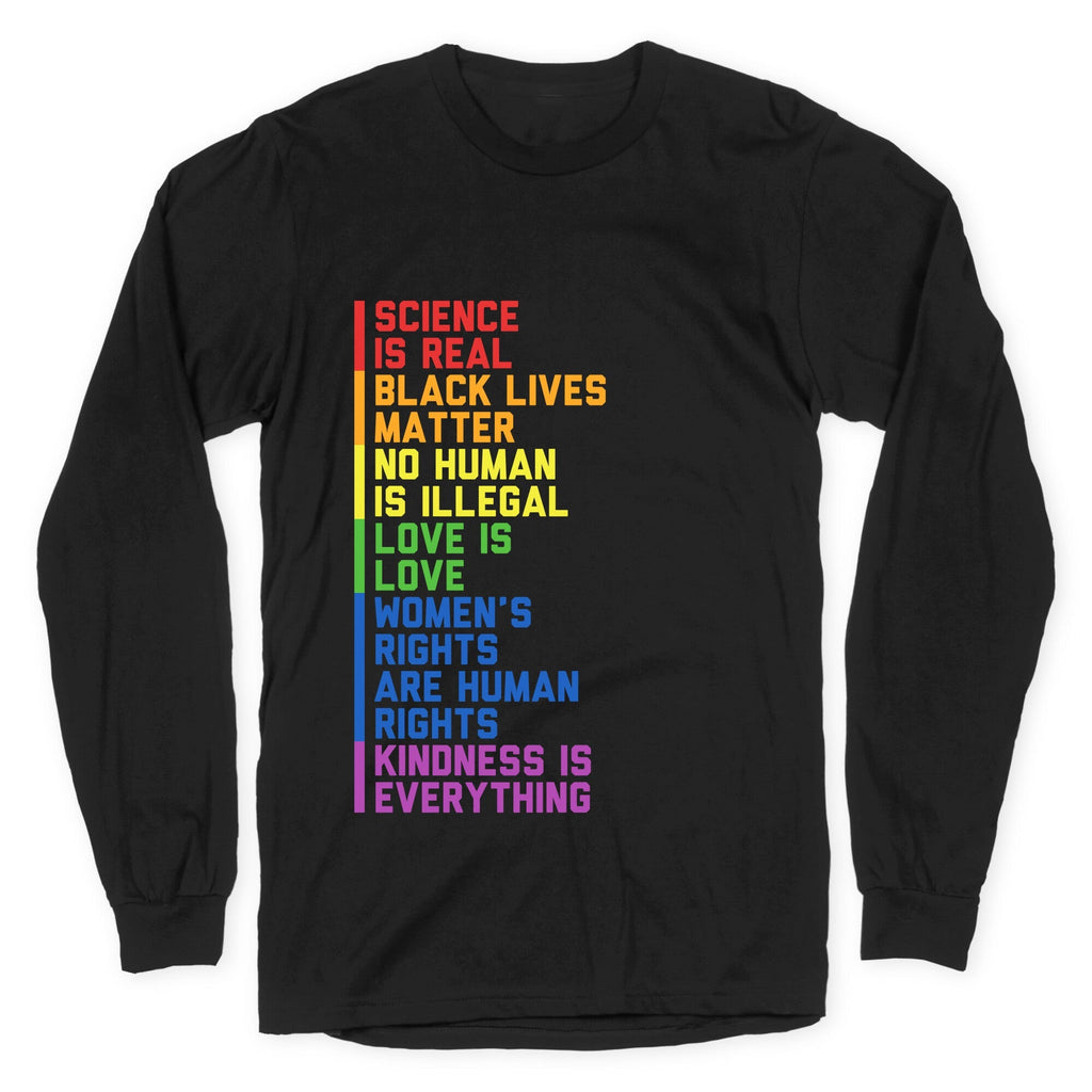 No Human Is Illegal Statement Longsleeve Tee Unisex